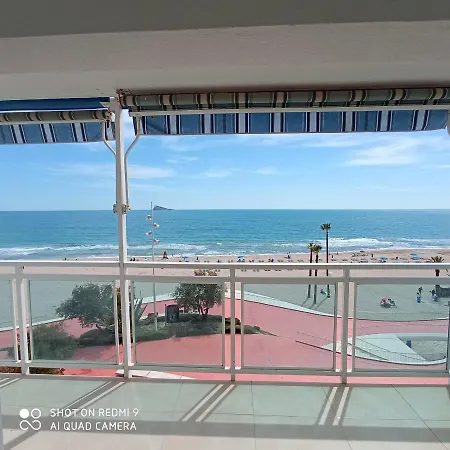 Espectacular En 1ª Linea De Playa * 베니돔