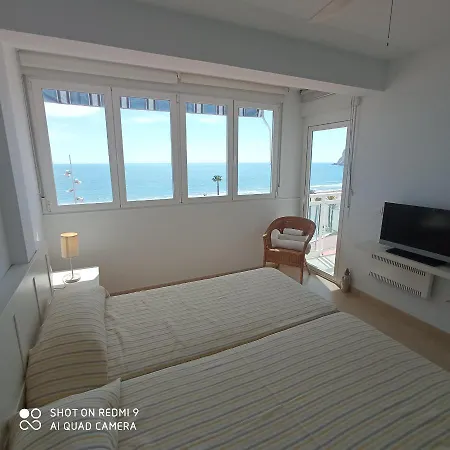 Espectacular En 1ª Linea De Playa Appartamento Benidorm